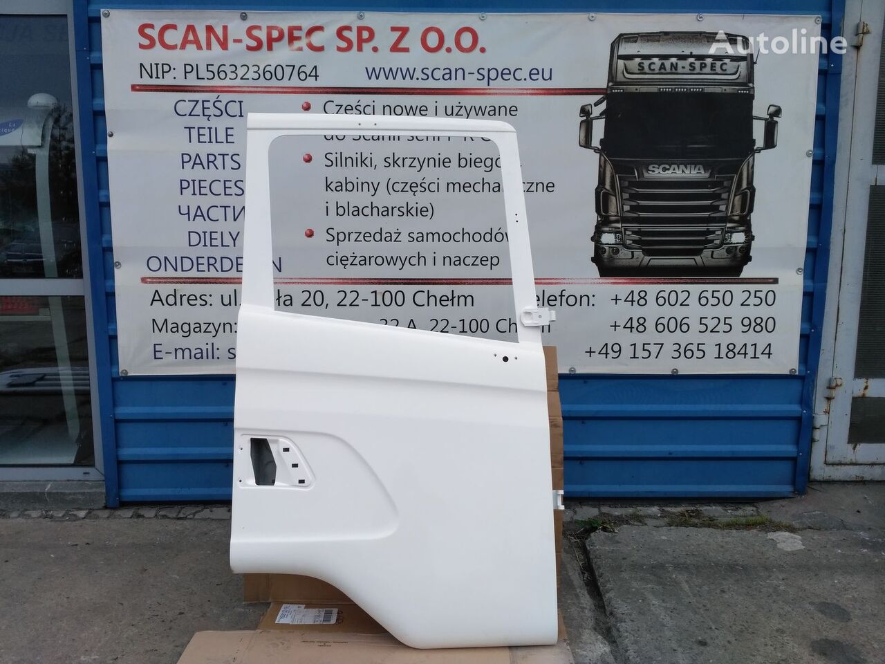 durys Scania 1476533, 1476533 vilkiko Scania P R G T