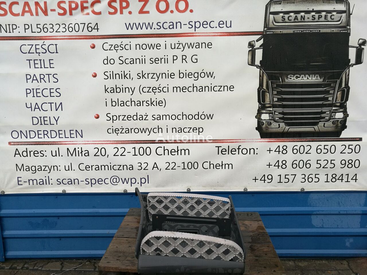 pamina vilkiko Scania PRG