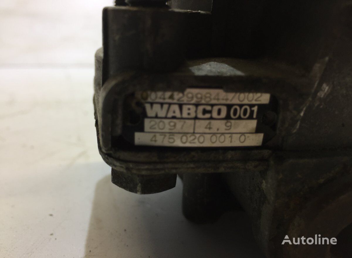 pneumatinis vožtuvas WABCO Axor 2 1840 (01.04-) 9347050050 sunkvežimio Mercedes-Benz Actros, Axor MP1, MP2, MP3 (1996-2014)