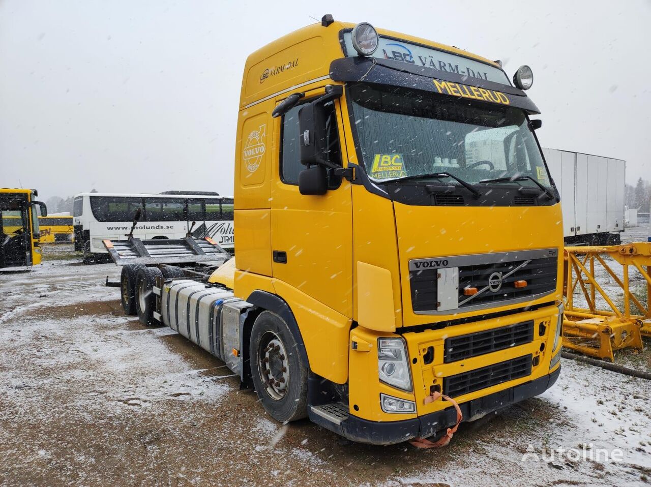 važiuoklė Volvo FH 480 6x2 D13A480 ENGINE / GEARBOX DEFECT sunkvežimio