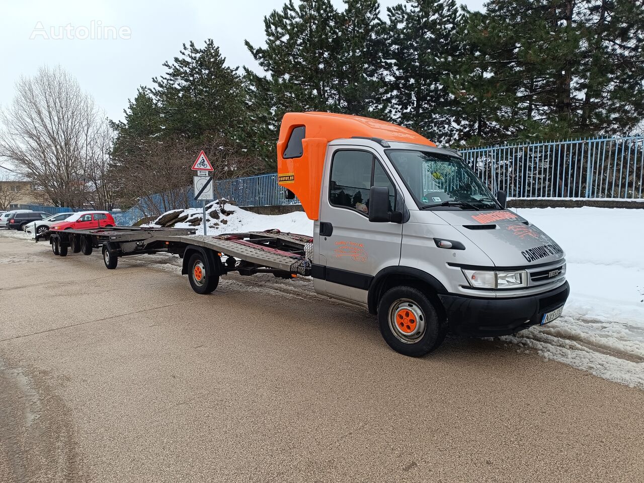 Autovežio sunkvežimio IVECO Daily 35S17 pardavimas Vengrija Göd, MG39090