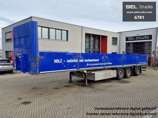 bortinė puspriekabė Schmitz Cargobull SPR 24/L - 13.62 E B BAU / Staplerhalterung / Lenkachse / Liftac