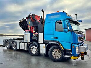 bortinis sunkvežimis Volvo FM440 *8x4 *PALFINGER PK 150002+JIB+WINCH *VIDEO!