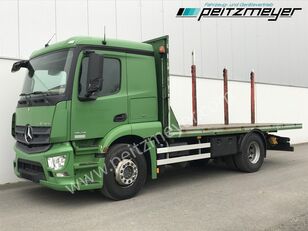 бортовой грузовик Mercedes-Benz Actros  1843 LL Plateau Steckrungen für Holztransport