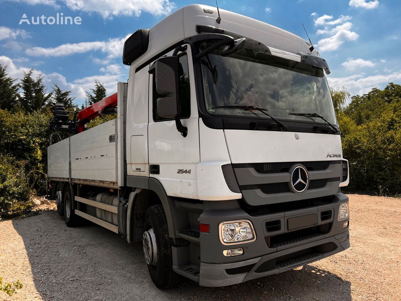 бортовой грузовик Mercedes-Benz Actros  2544