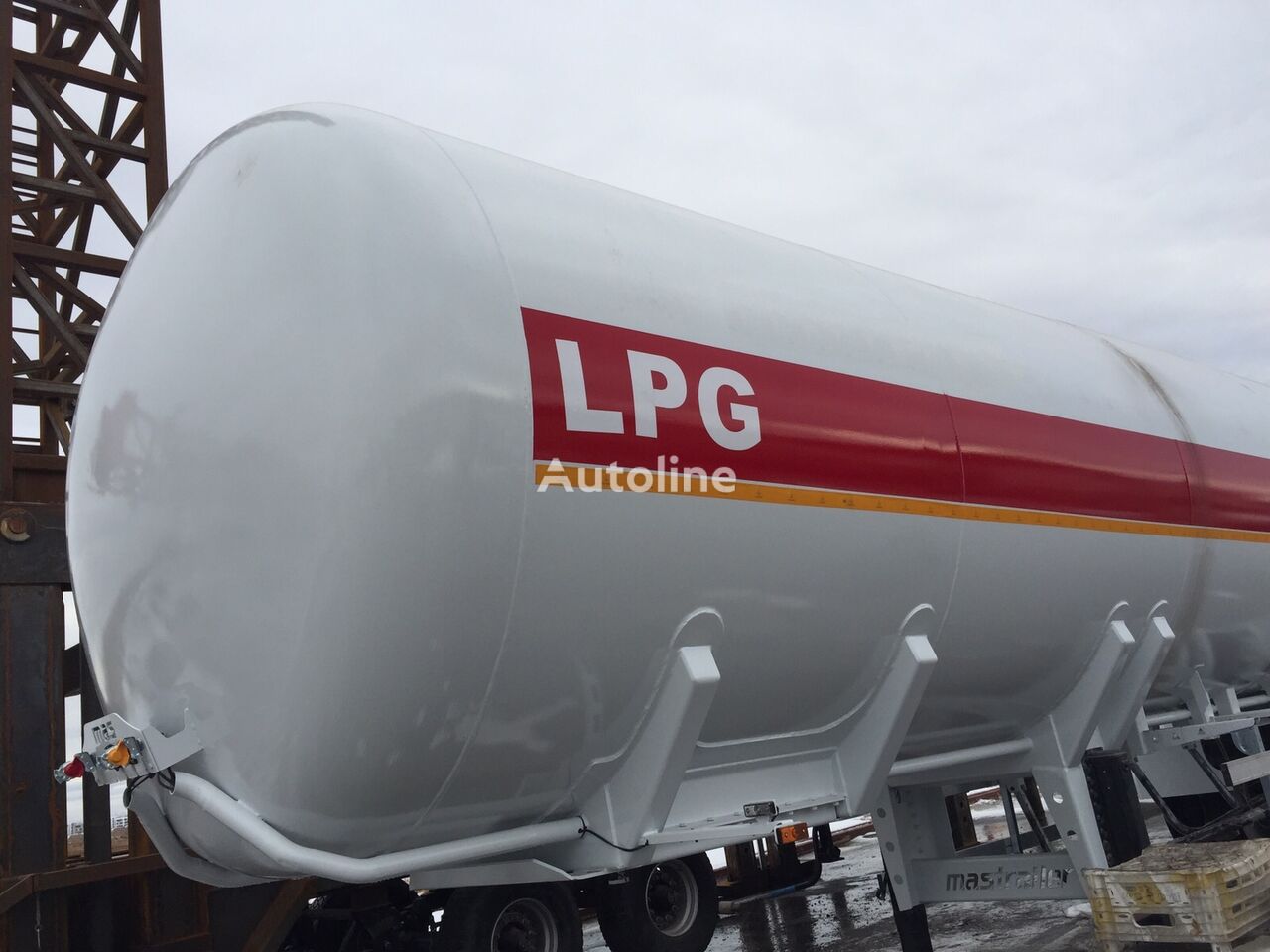 новая газовая цистерна Mas Trailer Tanker 2024  Luxury model lpg