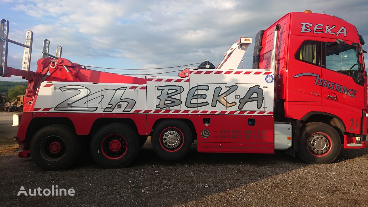 evakuatorius sunkvežimis Volvo FH16 750