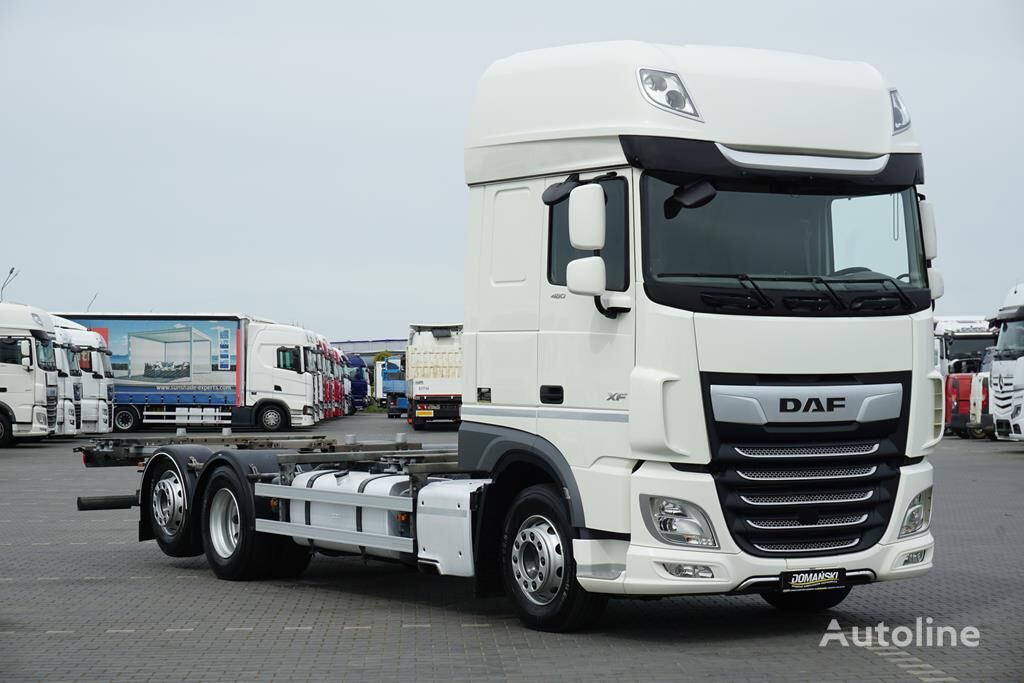 грузовик шасси DAF XF 480 / ACC / EURO 6 / SSC / BDF / 7.15 , 7,45 , 7,82 M