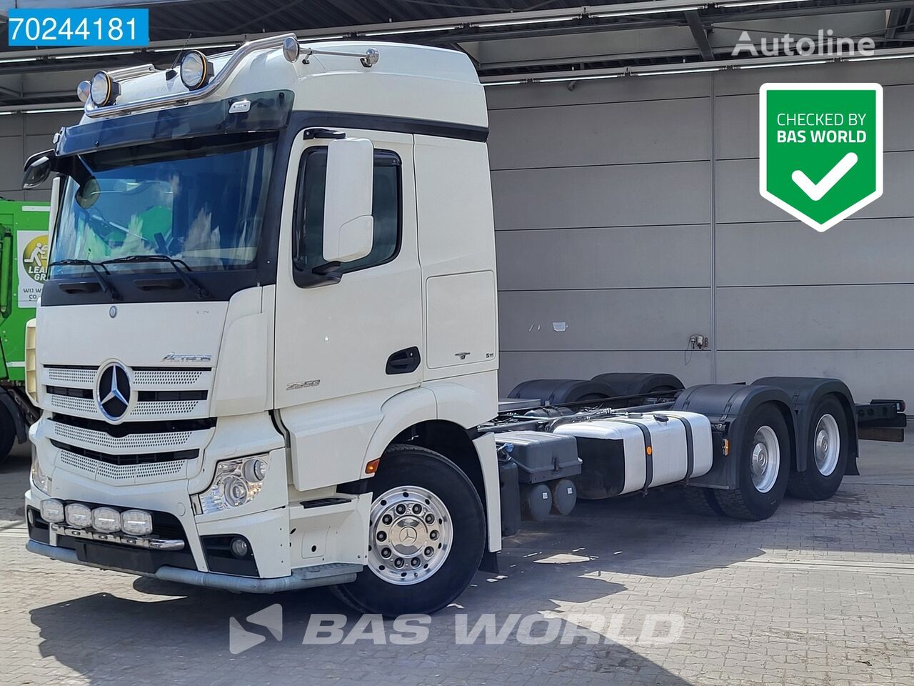 грузовик шасси Mercedes-Benz Actros 2658 6X4 Retarder Big-Axle Xenon Euro 6