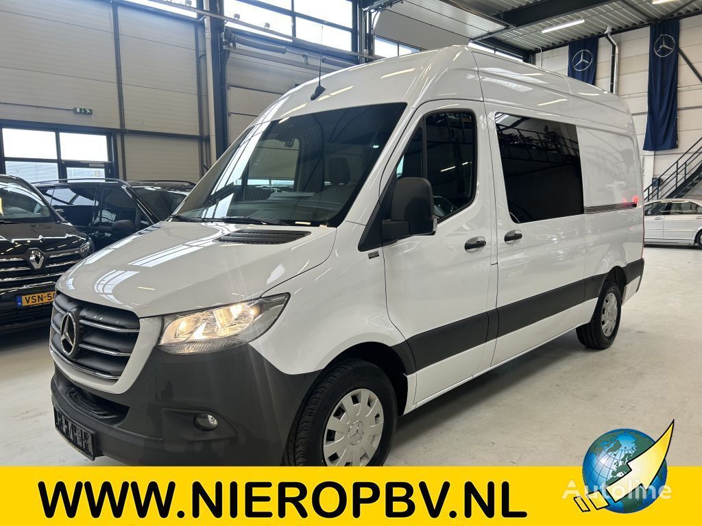 mikroautobusas furgonas Mercedes-Benz Sprinter 317CDI L2H2 Dubbelcabine 6 Pers Dubbelschuifdeur 3500KG