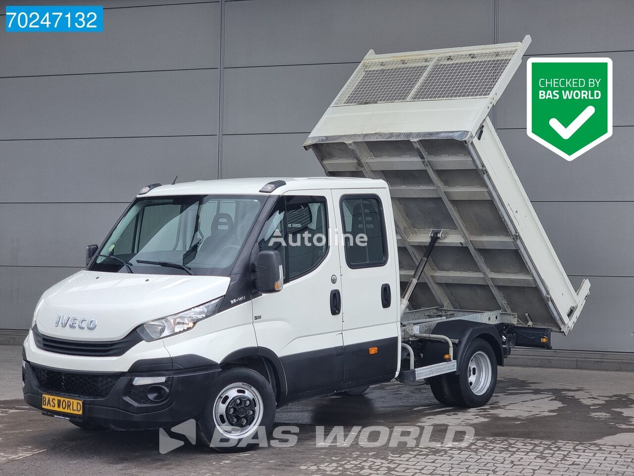 savivartis < 3.5t IVECO Daily 35C12 Kipper Dubbel Cabine Airco Cruise 3500kg trekhaak Ti