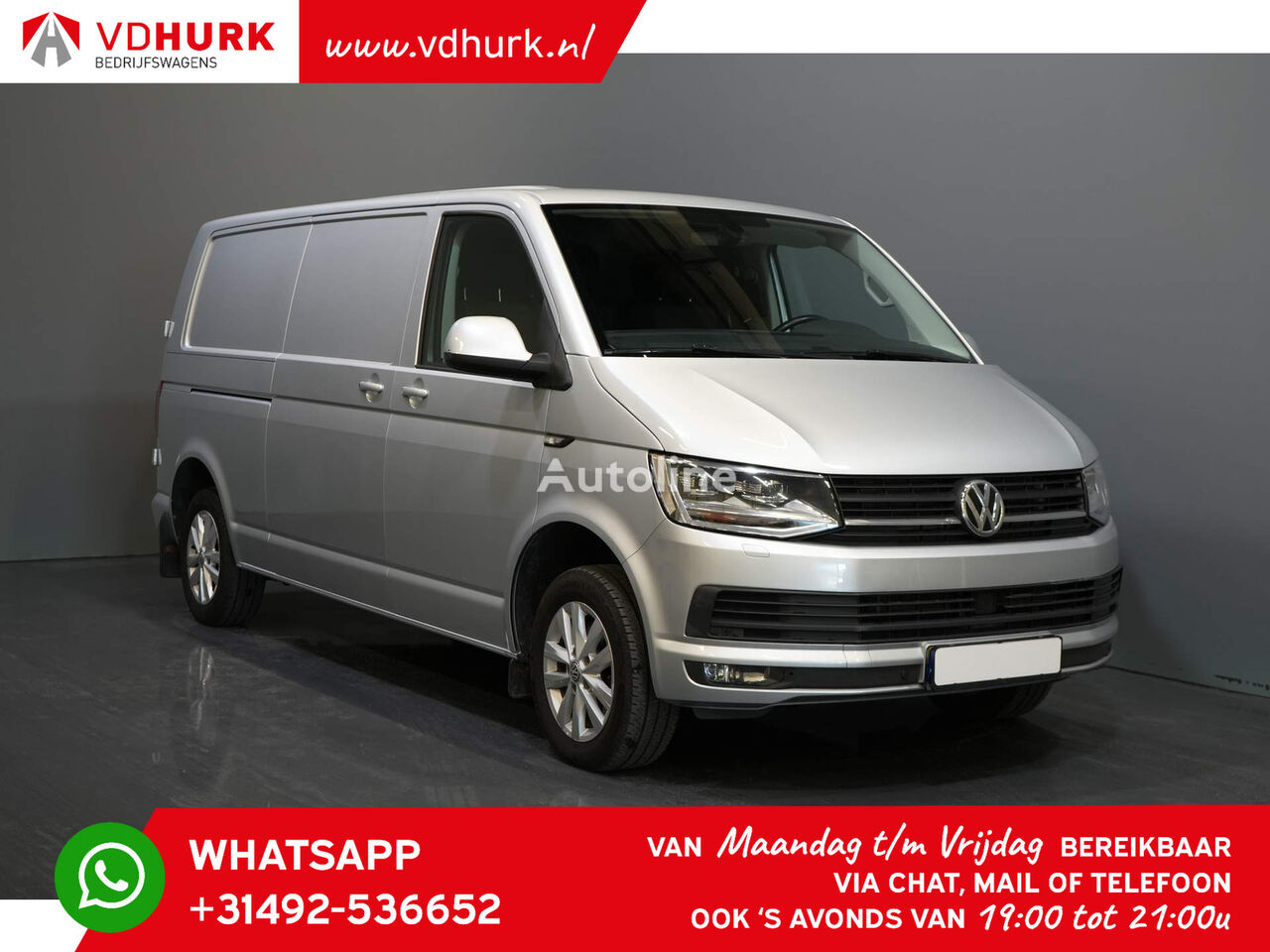 микроавтобус фургон Volkswagen Transporter 2.0 TDI 150 pk DSG Aut. L2 Highline+LED/ Standkachel