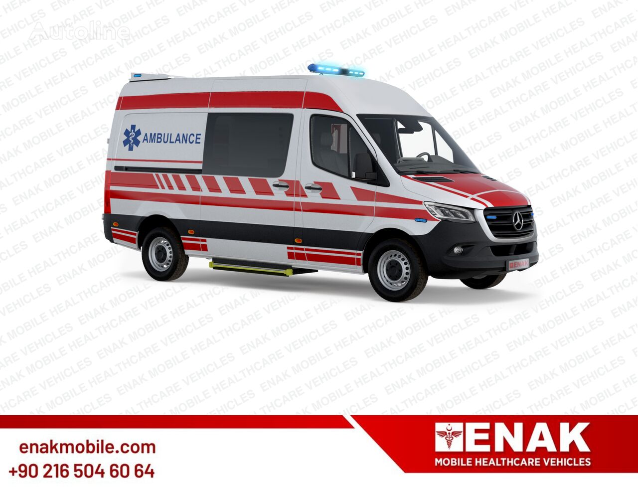 новая машина скорой помощи Mercedes-Benz SPRINTER  AMBULANCE B TYPE