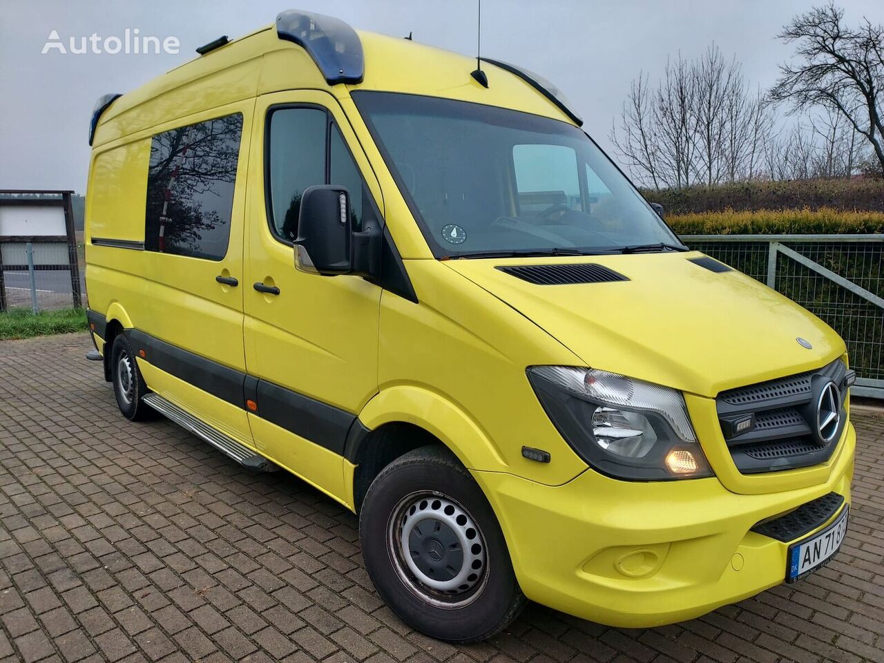 greitosios pagalbos automobilis Mercedes-Benz Sprinter 316 ambulance