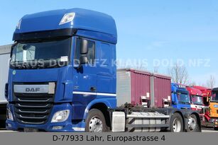 konteinervežis sunkvežimis DAF XF 460 SSC BDF Retarder 2-Tanks Vollluft Euro 6