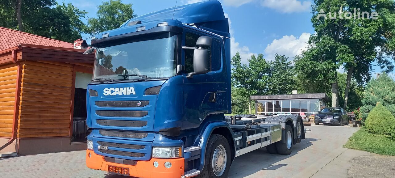 контейнеровоз Scania R490