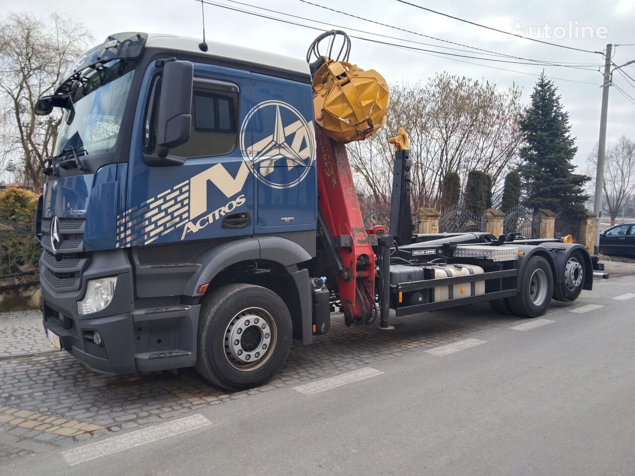 крюковой мультилифт Mercedes-Benz Actros 2545