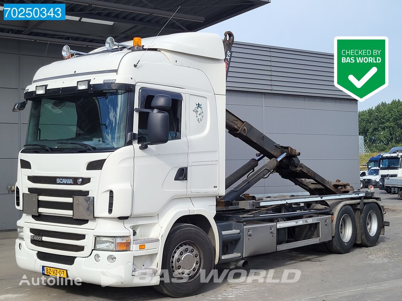 крюковой мультилифт Scania R400 6X2 NL-Truck 21tons MultiLift Liftachse Euro 5