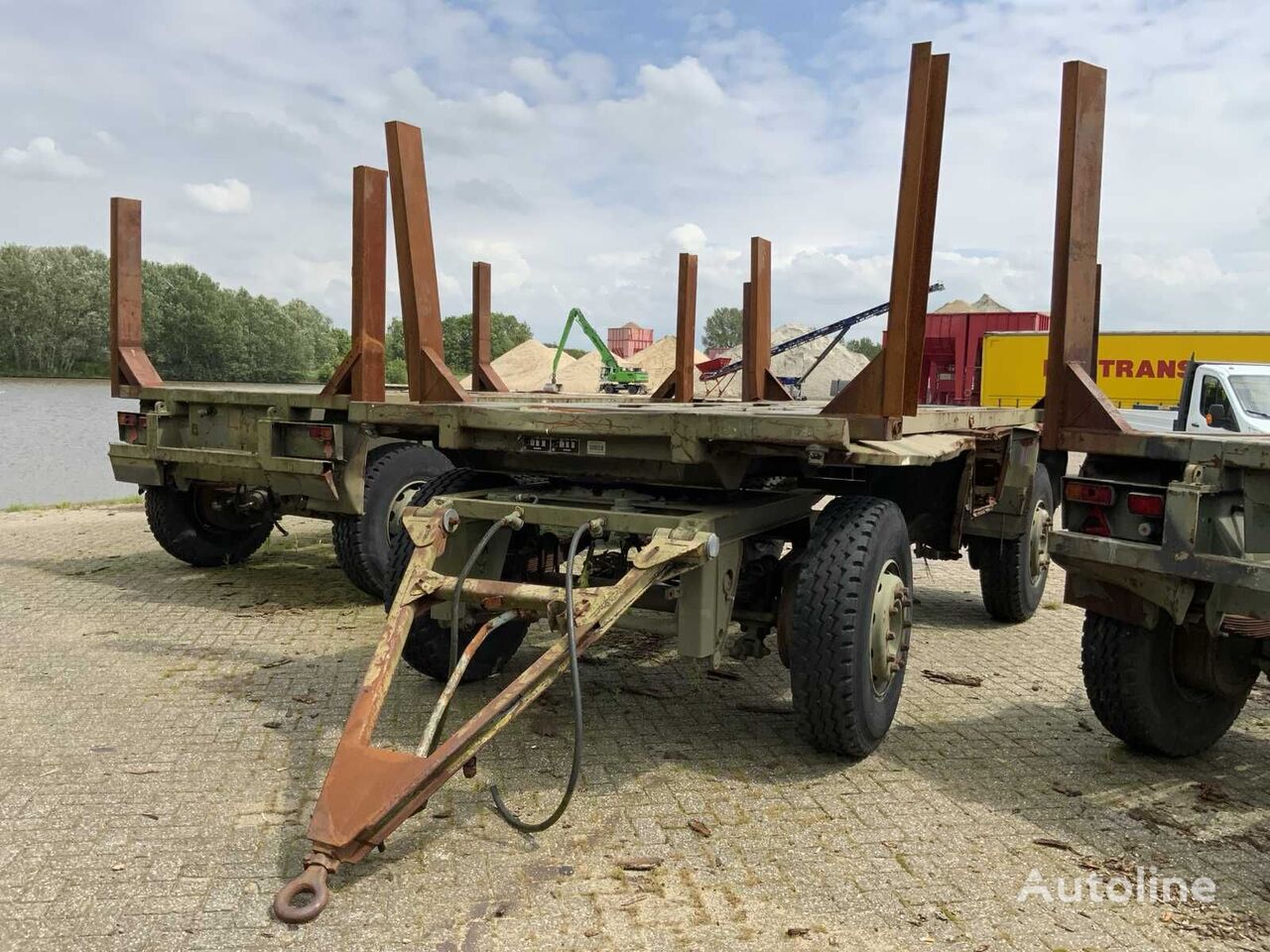 miškovežio priekaba Transport kar