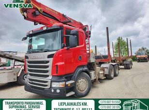 miškovežis sunkvežimis Scania R480 6x4 EPSILON E250L