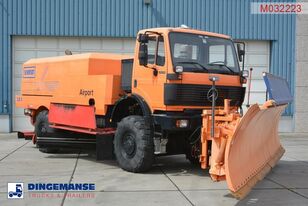 oro uostų sniego valytuvas Mercedes-Benz SK 2031 4x4x4 Schmidt CJS9 airport sweeper snow plough