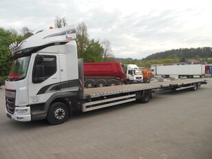 platforma sunkvežimis DAF LF 260 FA + platforma priekaba