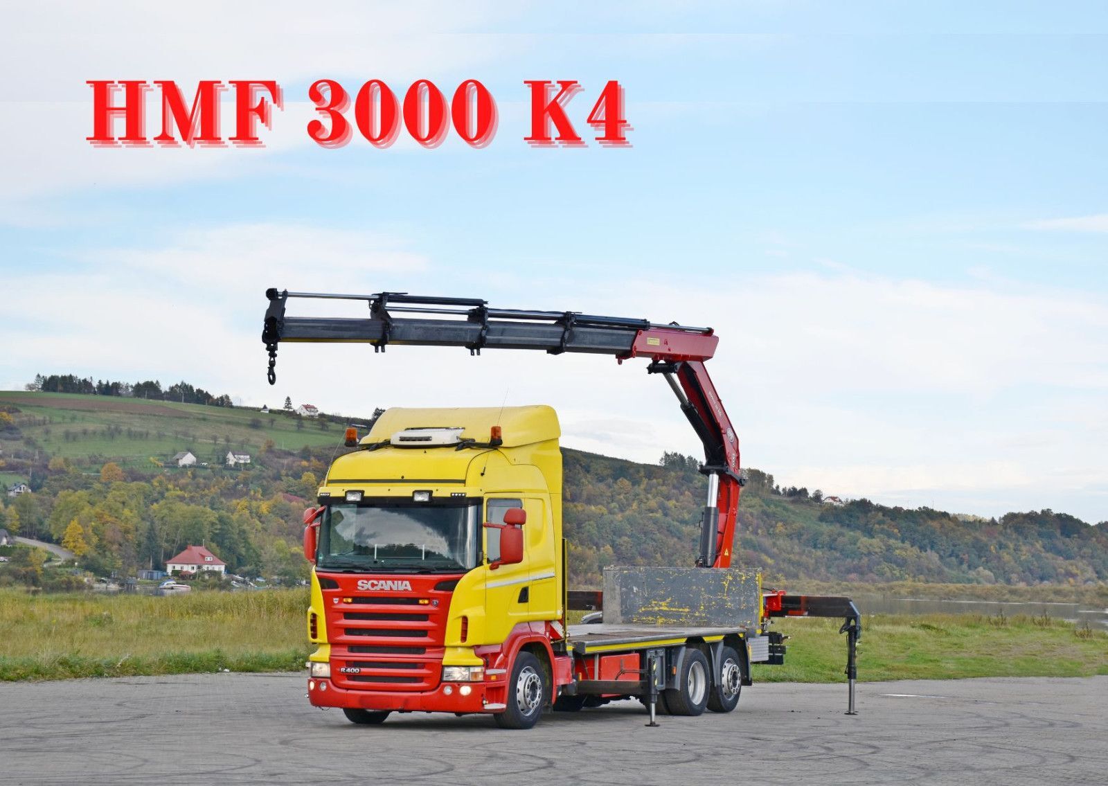 platforma sunkvežimis Scania R 400