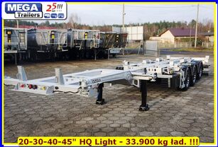 nauja konteinerių važiuoklė puspriekabė OZGUL MEGA Trailers container carier expand FULL ADR Cert. - ON STOCK!