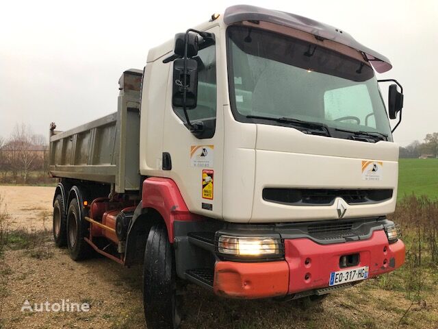 самосвал Renault bi-benne Meiller Kerax 370 DCI 6x4