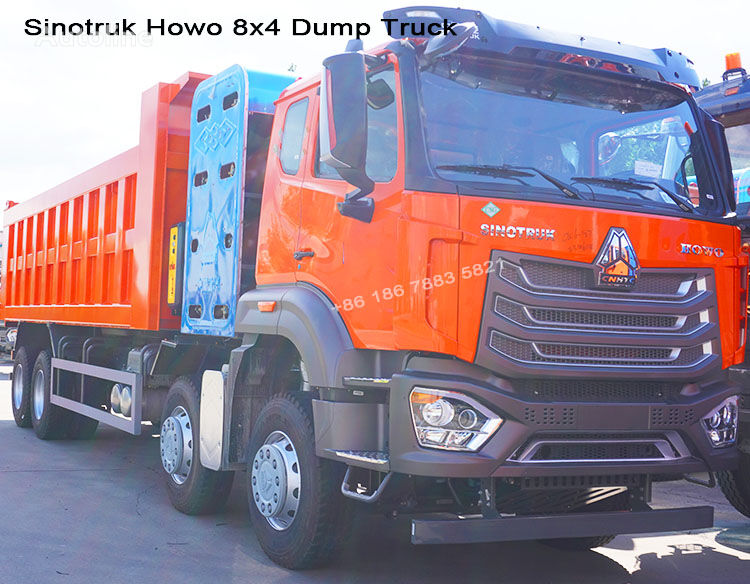 новый самосвал Sinotruk Howo 8x4 12 Wheeler Dump Trucks for Africa