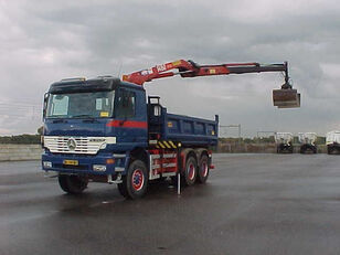 savivartis sunkvežimis Mercedes-Benz 3335 AK Actros - 6x6 Crane HMF 1463