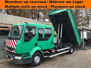 savivartis sunkvežimis Renault Midlum 220 dCi Euro 3 Dubbel Cabine 6-Pers Kipper Tipper Manual