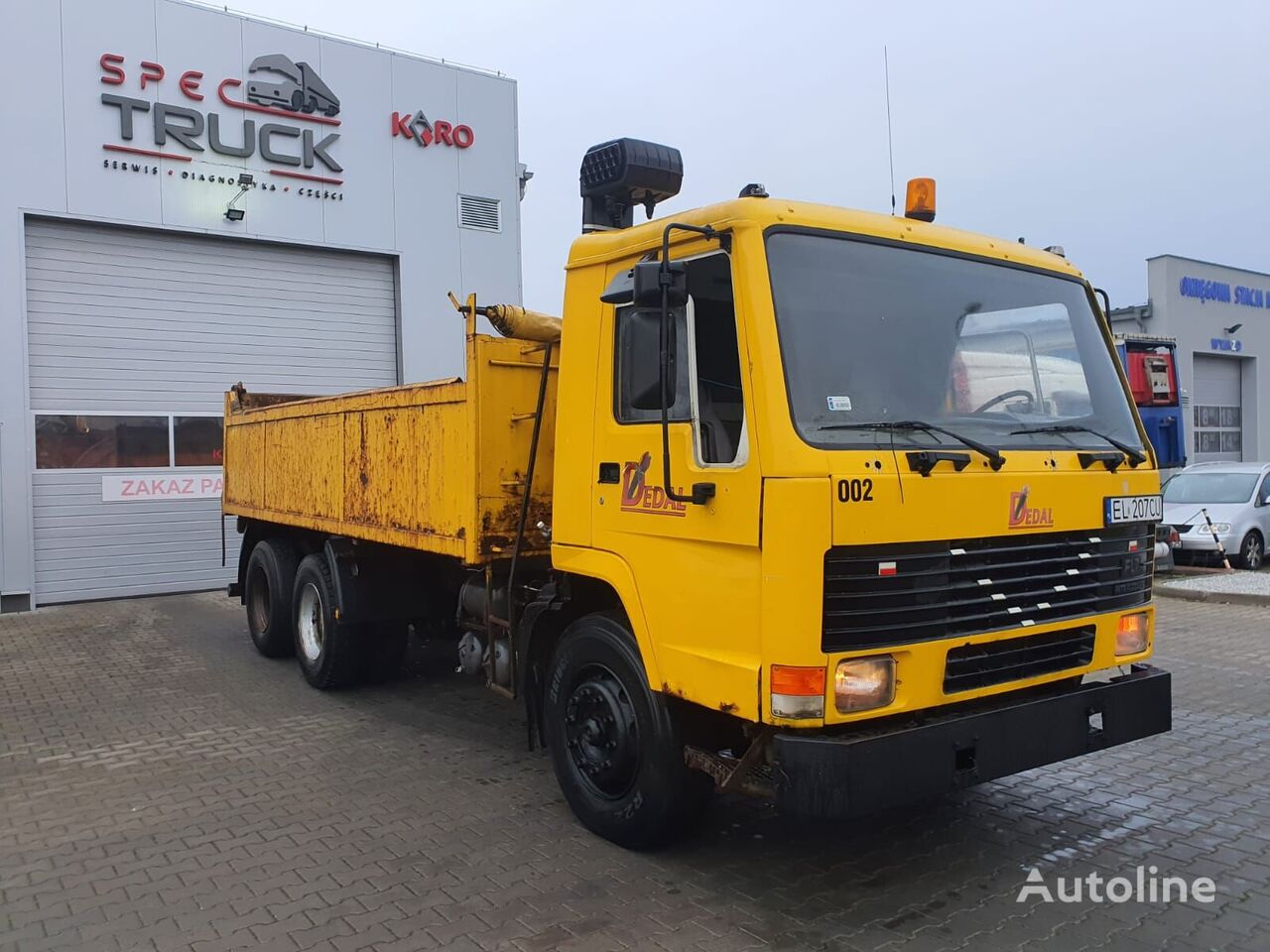 savivartis sunkvežimis Volvo FL7 230, Tipper