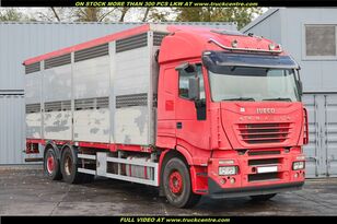 sunkvežimis arkliams vežti IVECO STRALIS 260, 6x2, BDF, ANIMAL TRANSPORTATION