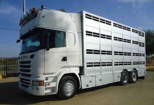 gyvulių pervežimo sunkvežimis SCANIA R 490