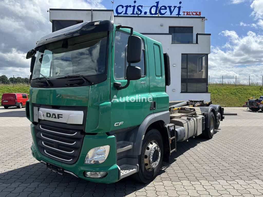 sunkvežimis su keliamuoju kabliu DAF CF 450 6x2 VDL # Wartungsvertrag