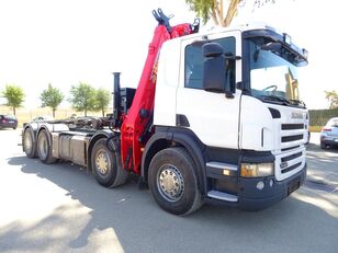 sunkvežimis su keliamuoju kabliu Scania P 400