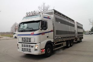 užuolaidinis sunkvežimis VOLVO FH12.480 6x4 + užuolaidinė priekaba