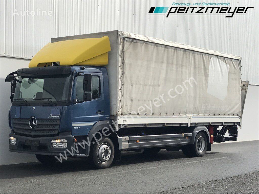 tentinis sunkvežimis Mercedes-Benz Atego  1224 L Pritsche 7,2 m + LBW EU 6