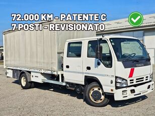 тентованный грузовик Isuzu Q75.Y07 PATENTE C 7 POSTI