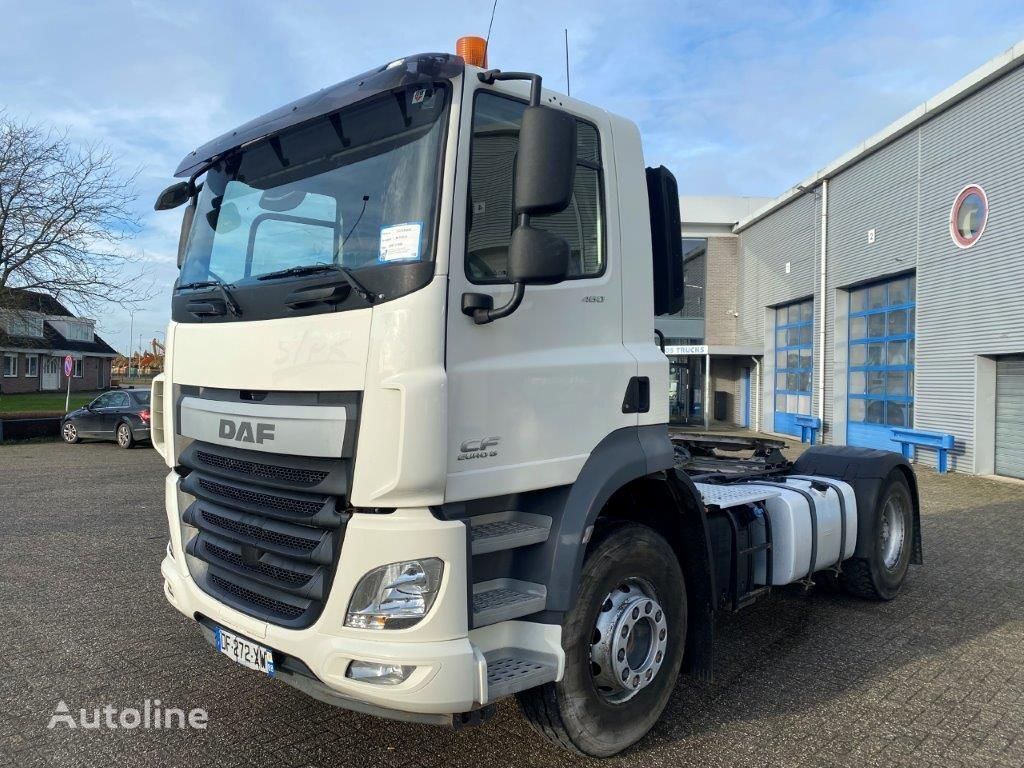 тягач DAF CF460 / HYDRAULICS / BIG AXLE / DEB / MANUAL / EURO-6 / 2014