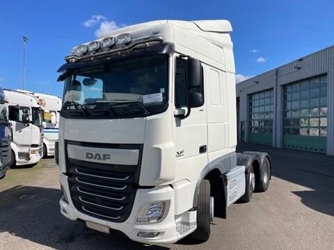 тягач DAF XF 105.410 FTG 6 x 2, Spacecab liftaxle, 12902 cm3 Motor, Hebeac