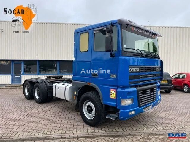 тягач DAF XF 95.480 Euro 2 // 6x4 // Full steel