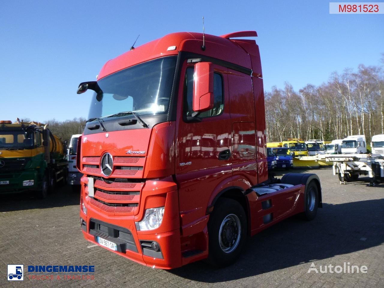 тягач Mercedes-Benz Actros 1845 4x2 Euro 6