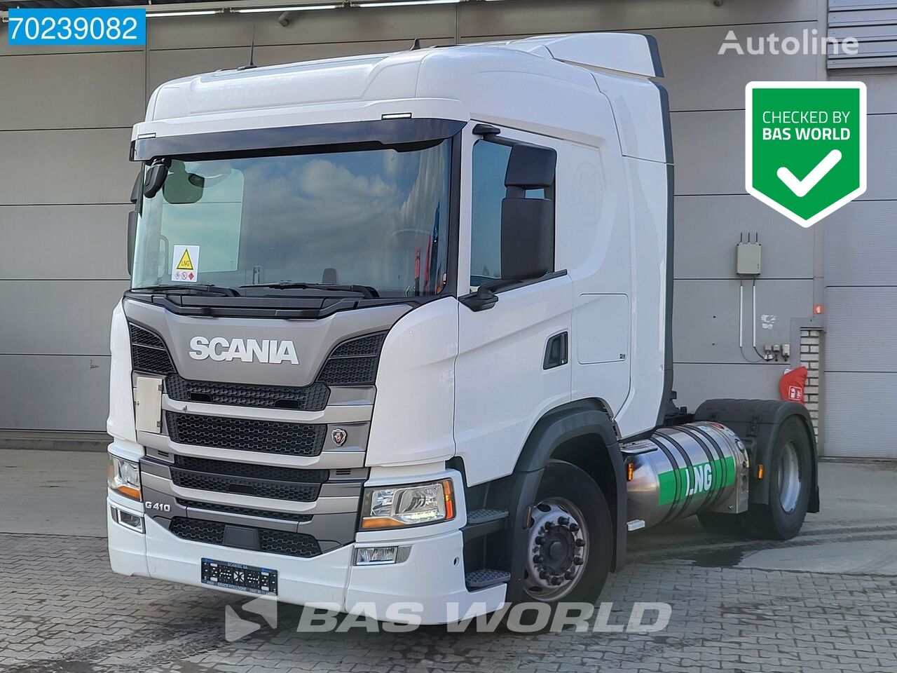 тягач Scania G410 4X2 LNG Retarder 2x Tanks Euro 6