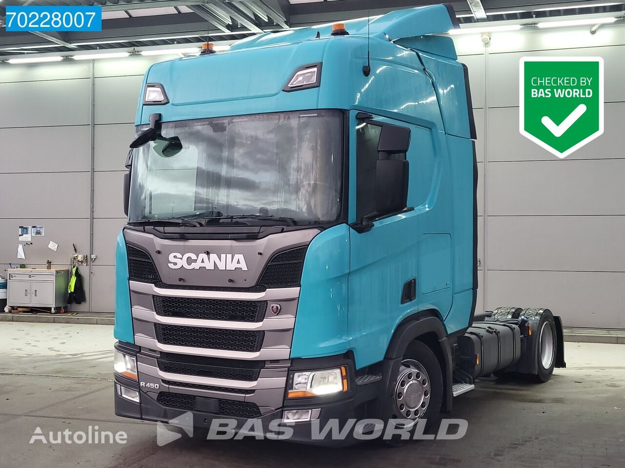 тягач Scania R450 4X2 Mega Retarder 2x Tanks Euro 6