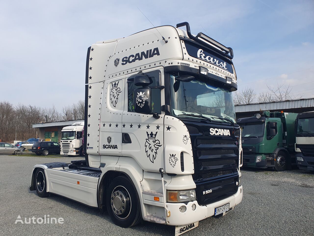 тягач Scania R500 TOPLINE E5 Low Liner / Standardt
