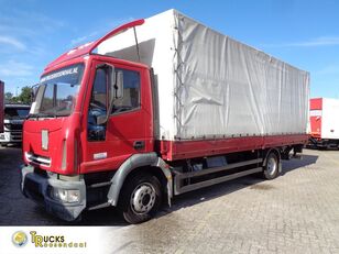 užuolaidinis sunkvežimis IVECO Eurocargo 140E24 6 cylinders + manual + lift