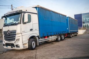 užuolaidinis sunkvežimis Mercedes-Benz ACTROS 2548+VOITH+CHARIOT EMBARQUER