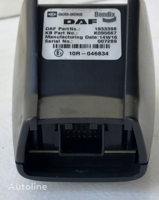 блок управления DAF emission monitoring camera, radar unit для тягача DAF XF, 106XF EURO6, CF